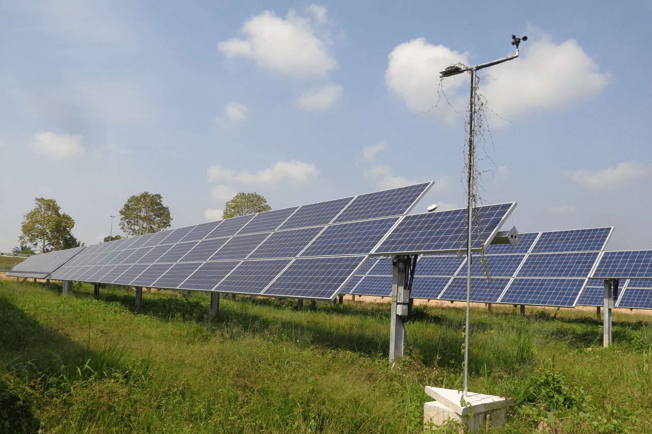 Ground-Mounted Solar Photovoltaic System Image