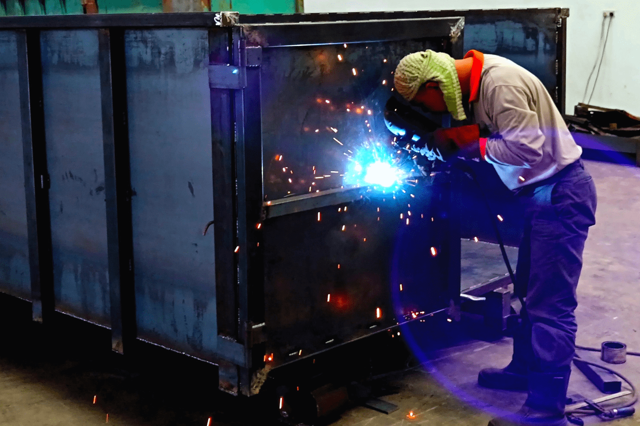 Waste Container Manufacturing Image